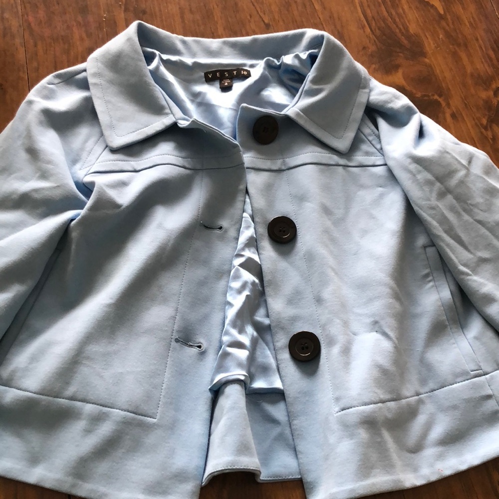 blue jacket